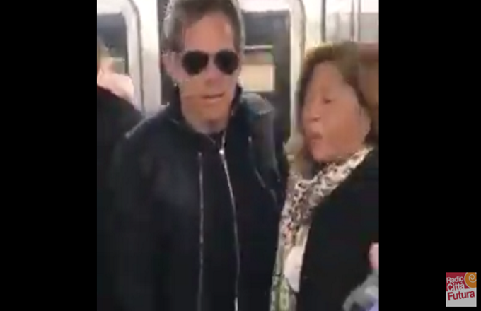 Ben Stiller in metro