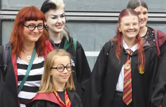 Vestiti come Harry Potter: maxi-raduno ad Amburgo
